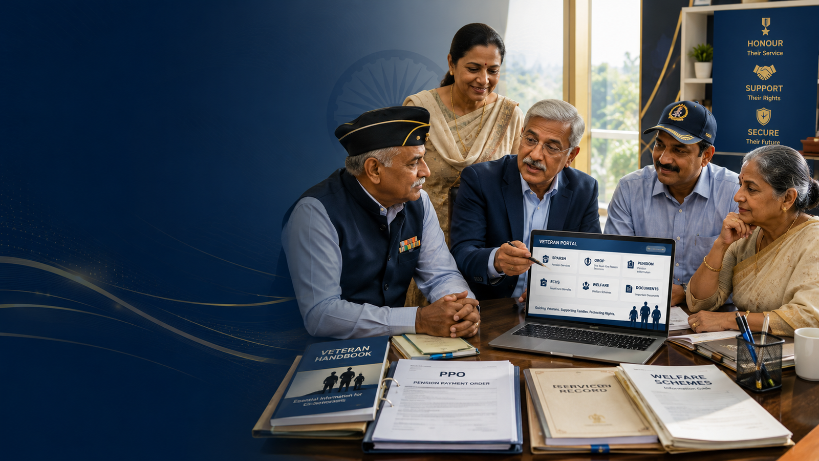 Veteran Forum guidance desk for defence pension and veteran welfare